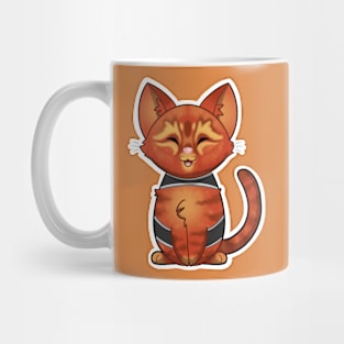 orange cat Mug